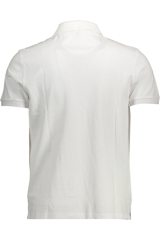 Elegant White Short-Sleeved Polo