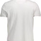Elegant White Cotton Polo With Logo Detail