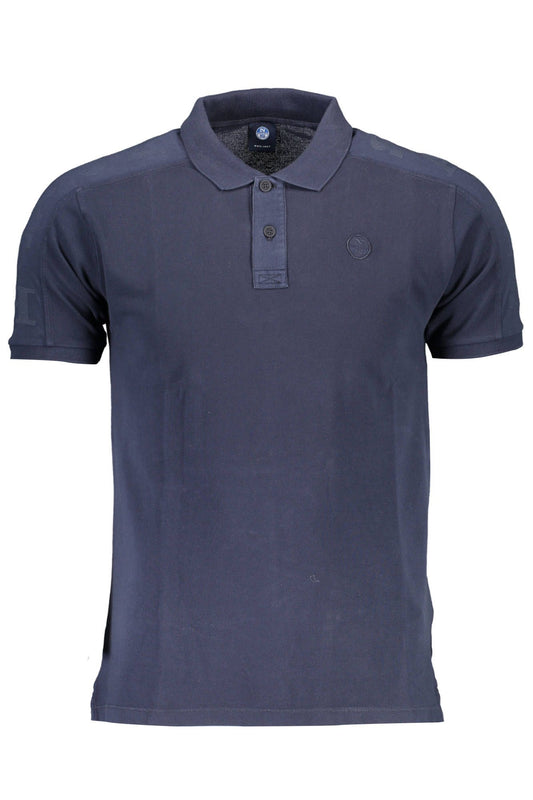 Classic Short Sleeve Polo Shirt in Blue