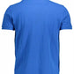 Classic Blue Cotton Polo - Short Sleeve Elegance