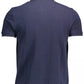 Classic Blue Cotton Polo Shirt