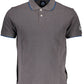Sail High Seas in Style: Gray Cotton Polo