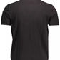 Elegant Short-Sleeved Black Polo Shirt