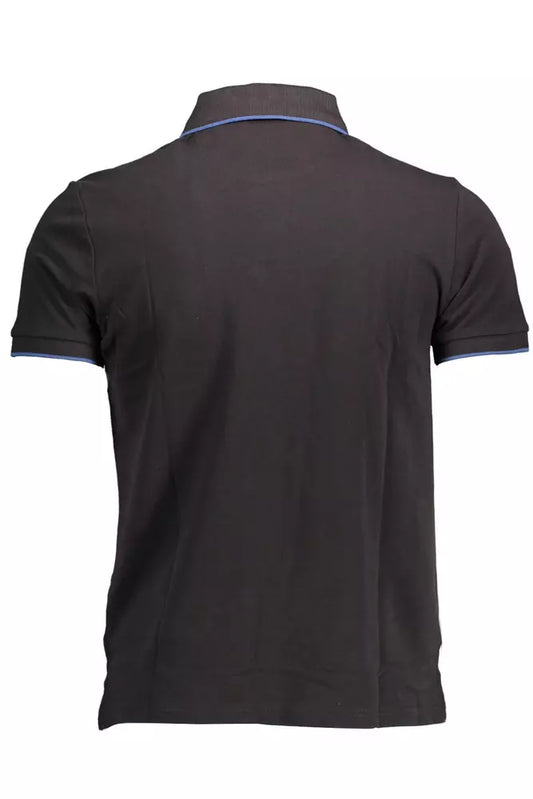 Elegant Contrasting Polo Shirt