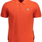 Chic Red Short-Sleeved Polo for Men