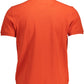 Chic Red Short-Sleeved Polo for Men