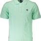 Chic Short-Sleeved Green Polo Shirt