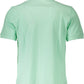 Chic Short-Sleeved Green Polo Shirt