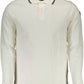 Elegant White Polo with Contrasting Accents