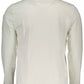 Elegant White Cotton Polo with Contrast Detail