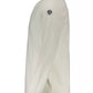 Elegant White Cotton Polo with Contrast Detail