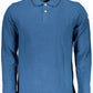 Elegant Long-Sleeved Polo with Contrasting Accents