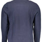 Elegant Long-Sleeved Polo with Contrasting Accents
