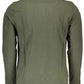 Green Contrast Detail Polo Shirt