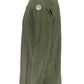 Chic Green Long-Sleeved Polo with Contrasting Accents