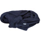 Elegant Blue Woven Scarf