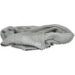 Elegant Gray Textured Scarf - Luxurious Blend