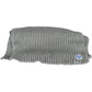 Elegant Gray Textured Scarf - Luxurious Blend