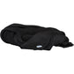 Elegant Black Mixed Material Scarf