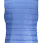 Elegant Light Blue Sleeveless Jacket