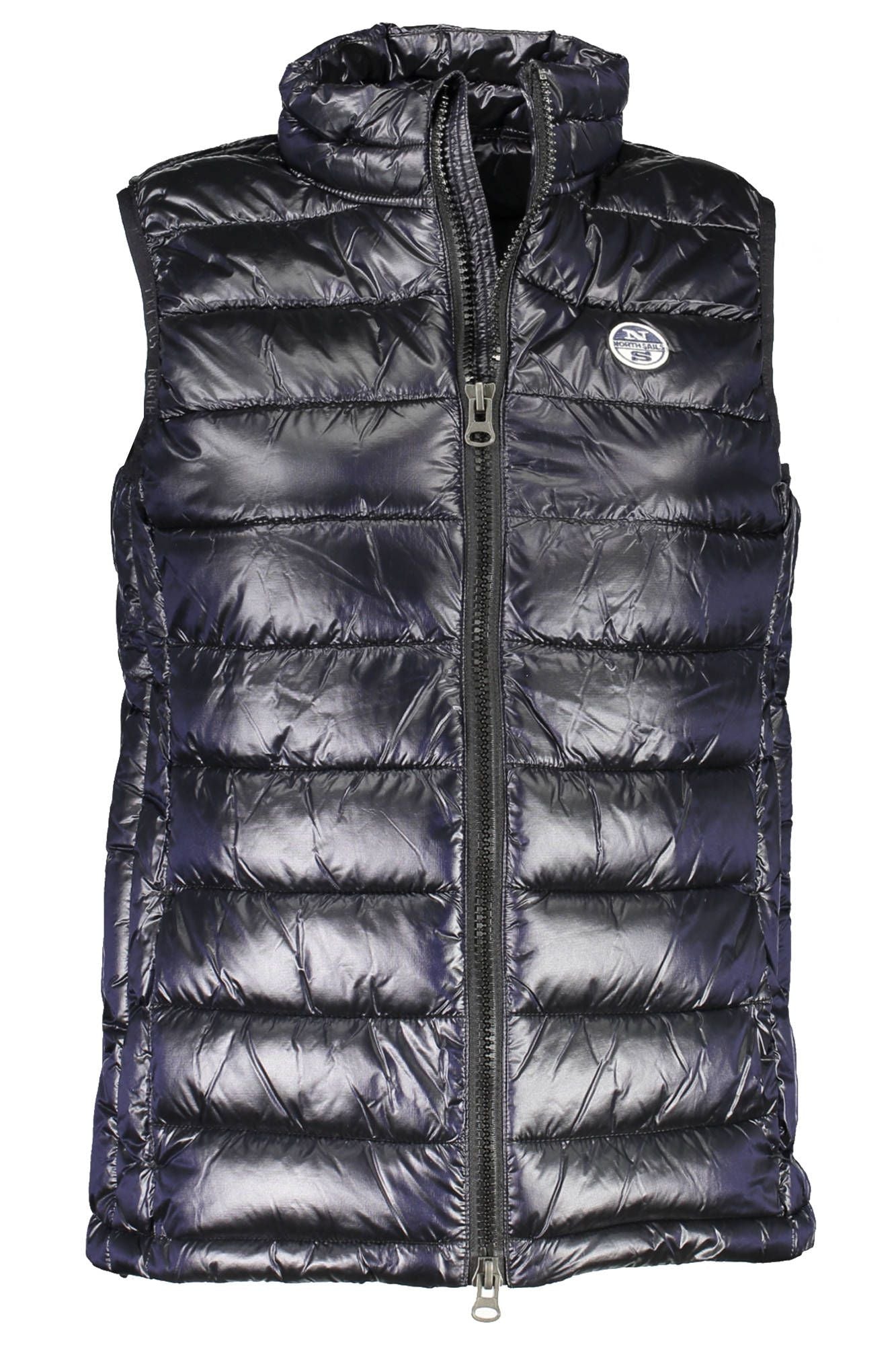 Sleek Sleeveless Zip Vest with Pockets