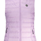 Chic Sleeveless Pink Water-Resistant Jacket