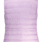 Chic Sleeveless Pink Water-Resistant Jacket