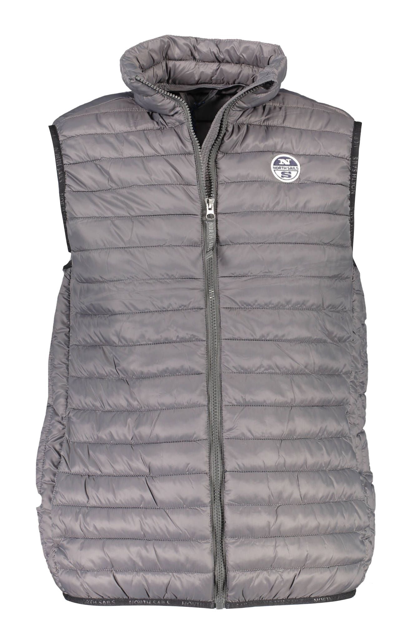 Sleek Sleeveless Zip Vest with Pockets