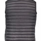 Sleek Sleeveless Black Jacket