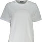 Eco-Conscious White Tee with Signature Print