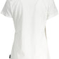 Embroidered Organic Cotton Tee - Pristine White