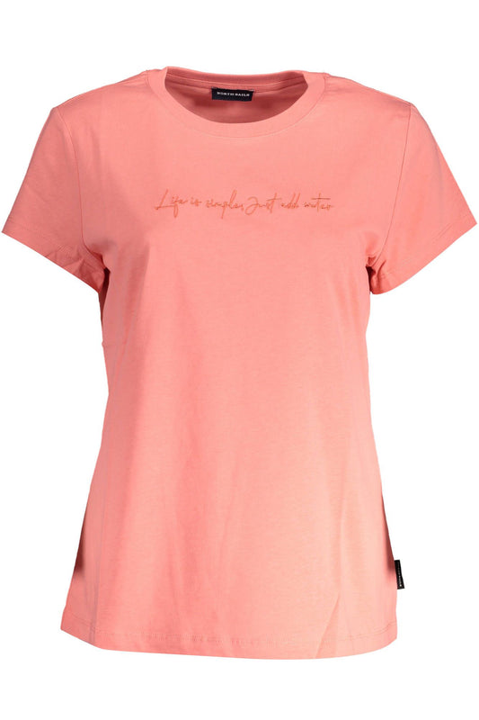 Chic Pink Organic Cotton Tee