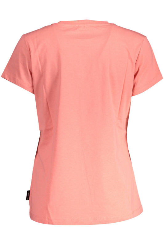 Chic Pink Organic Cotton Tee