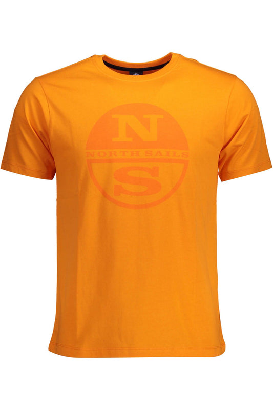 Nautical Charm Orange Cotton Tee