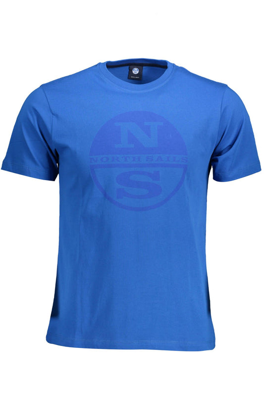 Nautical Charm Blue Cotton Tee