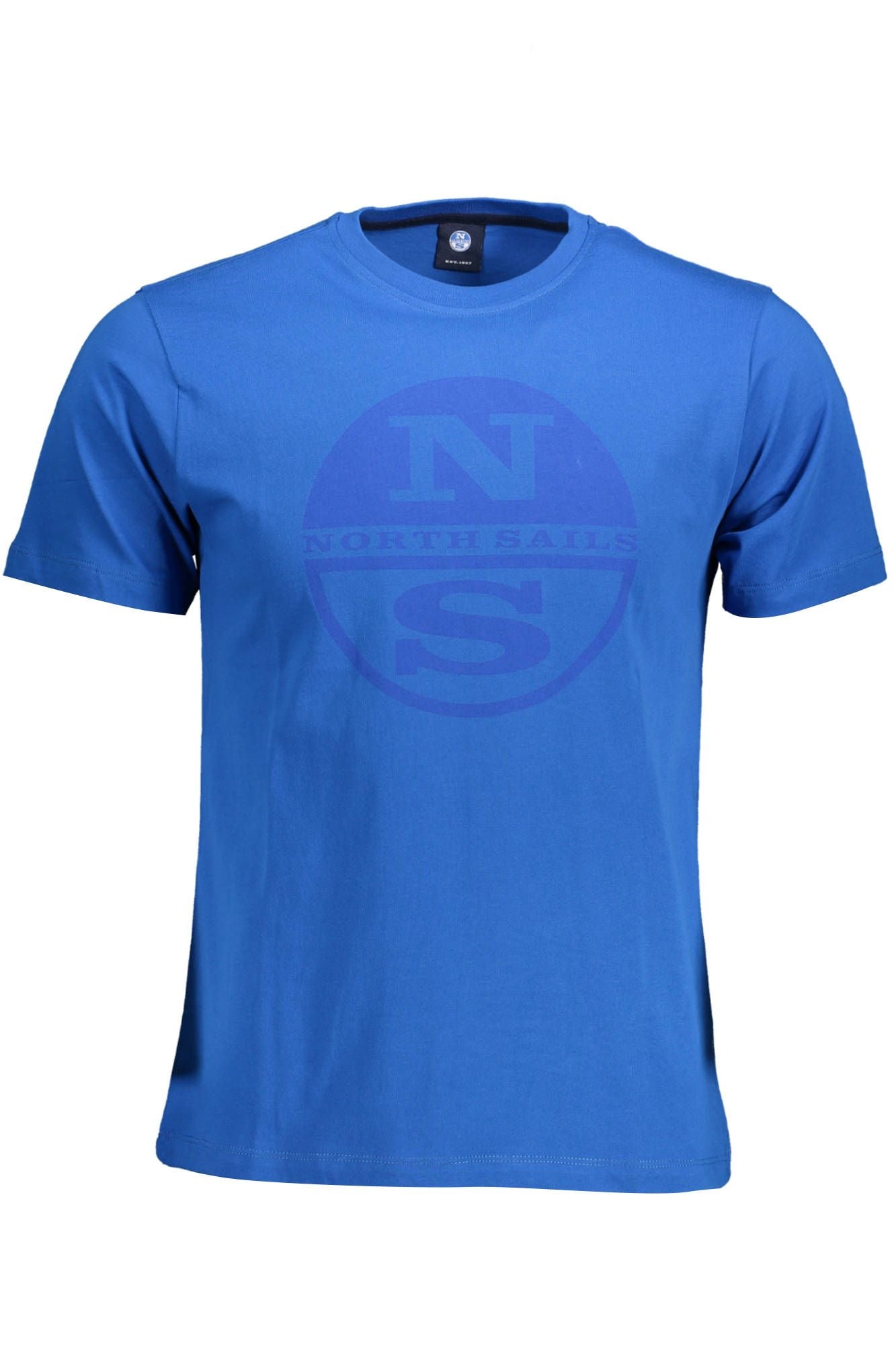Nautical Charm Blue Cotton Tee