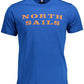Classic Blue Logo Tee with Natural Fibers