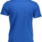 Classic Blue Logo Tee with Natural Fibers