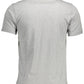 Elevated Casual Gray Cotton T-Shirt