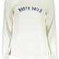 Elegant White Long Sleeve Round Neck Tee