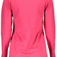 Chic Pink Round Neck Long Sleeve Tee