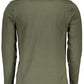 Chic Green Long Sleeve Cotton Tee