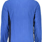 Elegant Long-Sleeved Blue Sweatshirt