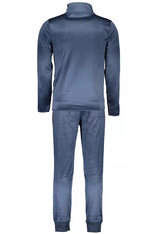 Chic Blue Tracksuit Set