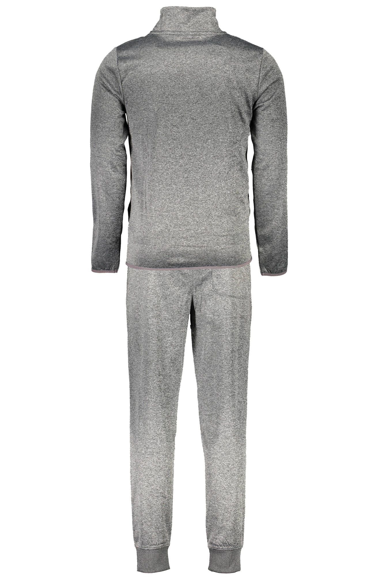 Chic Gray Sweat Suit Ensemble