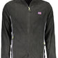 Sleek Black Long-Sleeved Zip Sweatshirt