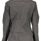 Sleek Black Sports Jacket with Removable Hood