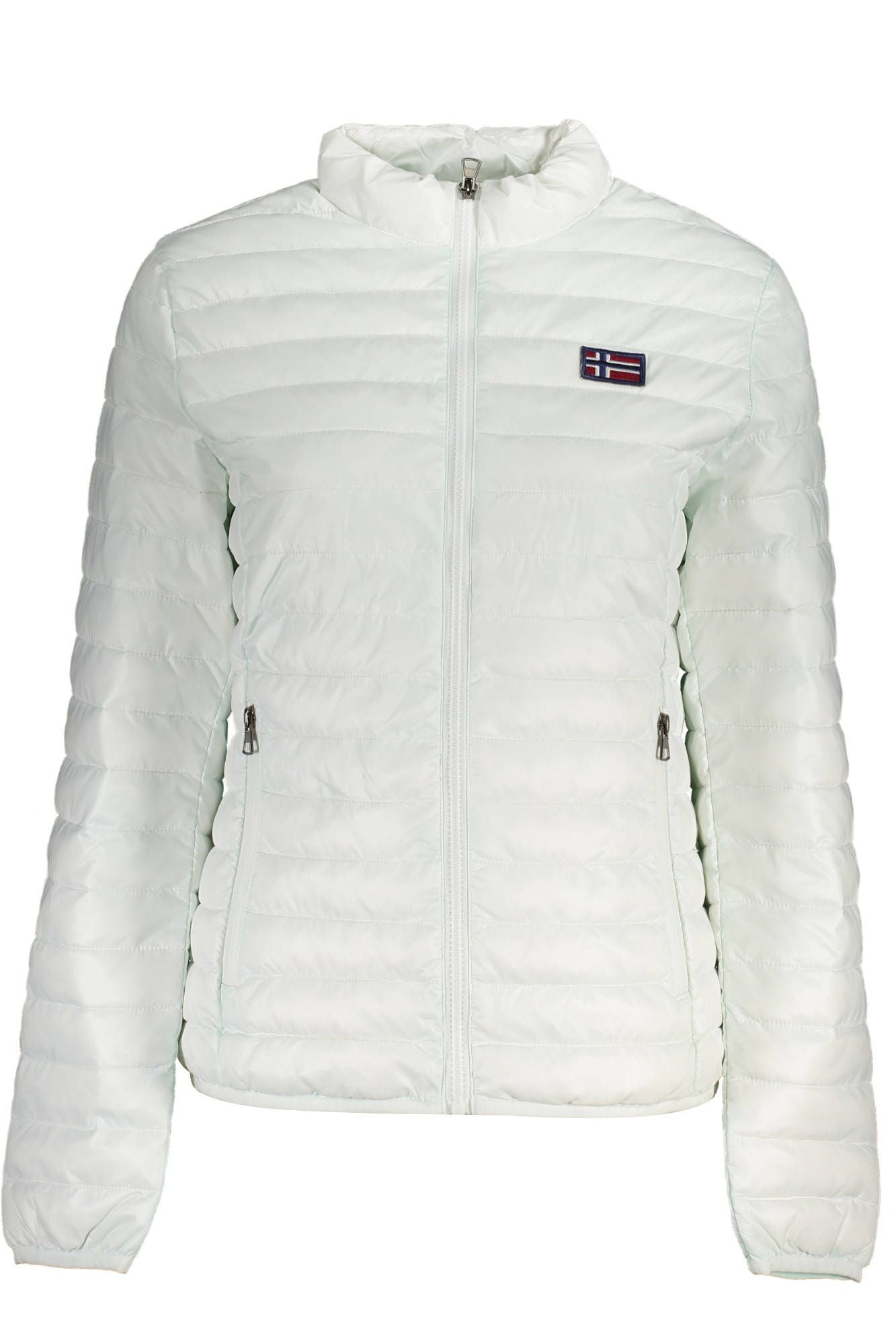 Elegant White Polyamide Jacket