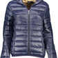 Chic Polyamide Hooded Jacket with Logo Detail