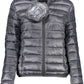 Sleek Black Hooded Jacket with Chic Detailing